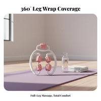 Circular Five-Wheel Leg Massager, Adjustable, Muscle Relaxation