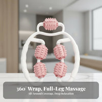 Circular Five-Wheel Leg Massager, Adjustable, Muscle Relaxation