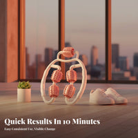 Circular Five-Wheel Leg Massager, Adjustable, Muscle Relaxation