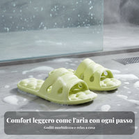 Foldable Non-Slip House Shoes, Portable Bathroom Sandals, Travel, Unisex