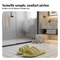Foldable Non-Slip House Shoes, Portable Bathroom Sandals, Travel, Unisex