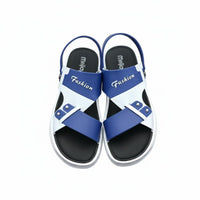 Men's Breathable Sandals, Summer Outdoor Anti-Slip, Dual-Use Driving & Beach Shoes, Youth Fashionable Design