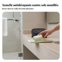 Scarpe da casa pieghevoli unisex, portatili, antiscivolo e ad asciugatura rapida