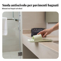 Scarpe da casa pieghevoli unisex, portatili, antiscivolo e ad asciugatura rapida