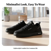 Men's Slip-On Shoes, Winter Relaxed Board Style, Lightweight Soft Sole, Work Kitchen Footwear