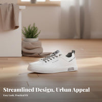 Men's Slip-On Shoes, Winter Relaxed Board Style, Lightweight Soft Sole, Work Kitchen Footwear