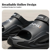 Men's Beach Sandals, Summer Non-Slip Thick Sole, Breathable Relaxed Sport Footwear, Outdoor Driving