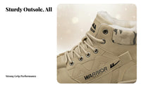 Men's Winter Boots, Fleece Lined, Warm, PU Upper, Rubber Sole, Lace-Up, Youth, Cold Weather
