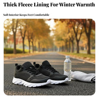 Men's Mesh Running Shoes, Lightweight, Non-Slip, Breathable, Casual, Fall/Winter