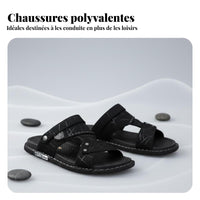 Men's Summer Sandals, Soft Sole Slip-Resistant, Outdoor Beach Driving