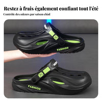 Thick Sole Clogs, Anti-Odor, Men's Summer Slides, Breathable Sandals