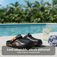 Thick Sole Clogs, Anti-Odor, Men's Summer Slides, Breathable Sandals