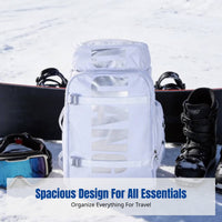 Urban Chic Backpack, Large Capacity, Outdoor Sports Travel Bag, Waterproof Board Snowboard Bag, Unisex