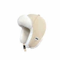Thick Ushanka Hat, Fleece Lined Trapper, Windproof Ear Protection, Warm Winter Cap for Women