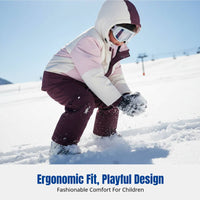 Multi-Use Children's Down Jacket, Winter Outdoor, Thick Windproof Ski Coat