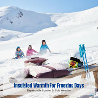 Multi-Use Children's Down Jacket, Winter Outdoor, Thick Windproof Ski Coat