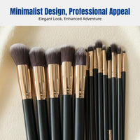 Makeup Brush Set, Soft Bristles, Professional Powder & Foundation Brushes, High-End Design, Multi-Functional, AliExpress