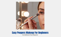 Champagne Gold Makeup Brush Set, Soft Bristle Eye Brush Kit, Eyeshadow, Nose Contour, Blending, Concealer, Beginner-Friendly,