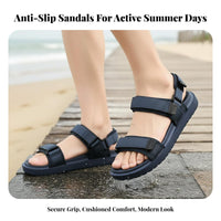 Men's Summer Outdoor Sandals, Slip-Resistant Sports Slides