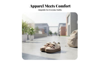 Rose hook and loop athletic shoes, lamb wool lining, women's board shoes, student sporty, chic design, autumn season