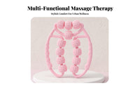 12-Wheel Leg Textured Therapy Tool, Deep Muscle Relaxation Fitness Aid