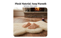 Large Foot Plush House Shoes, Realistic Barefoot Toe, Fleece Lined, Funny Winter Indoor Shoes