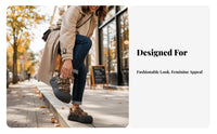 Spotted Print Platform Loafers, Women's Retro Chunky Sole, Autumn Casual Shoes