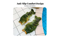 Fish Slide Sandals, Creative Clownfish Design, Non-Slip Foam Sole, Summer Home & Outdoor, Couple Stylish Slides, Random Color