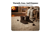 2025 Winter Shearling Boots, Round Toe, Flat Short Boots, Youth Warm Plush, Korean Style