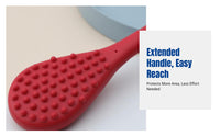 Weighted Silicone Patting Massager, Extra Thick, Long Handle, Elderly Acupoint Health Care, Random Design