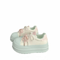 Ugly-cute elfoamted athletic shoes, Thick sole, Soft foam upper, Korean trend, Everyday shoes for women, Autumn