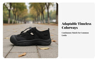 Chunky Dad Shoes, Black Retro Women's Sneakers, Unique Design, Autumn Casual Footwear