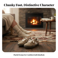 Retro German sneakers, faux lined, cross lace-up, warm autumn winter shoes for women, unique round toe