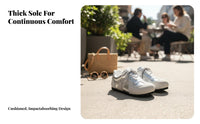 Silver Plush Front Shoes, Women's Retro Country Trend, Chic Flat Sole, Relaxed Summer 2025