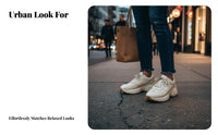 Dad sneakers with elevated sole, Women's thick sole, Everyday sporty style, 2025 trend