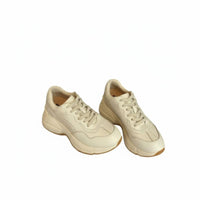 Dad sneakers with elevated sole, Women's thick sole, Everyday sporty style, 2025 trend