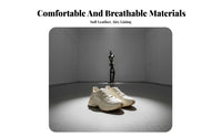 Dad sneakers with elevated sole, Women's thick sole, Everyday sporty style, 2025 trend