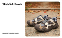 Chunky Sole Women's Shoes, Plush Lined, Japanese Style, Ugly Cute Dad Shoes, Autumn Winter, Outdoor