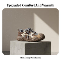 Chunky Sole Women's Shoes, Plush Lined, Japanese Style, Ugly Cute Dad Shoes, Autumn Winter, Outdoor