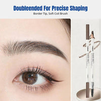 Eyebrow Liner, Untamed Haze, Cut Knife Shape, Water-Resistant, Smudge-Proof, Double-Ended, Firm Tip, Easy Brow Shaping, Multiple