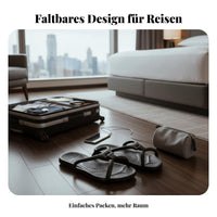 Faltbare Schaum-Schuhe, tragbar, rutschfeste Softsohle, Sommer-Strandsandalen