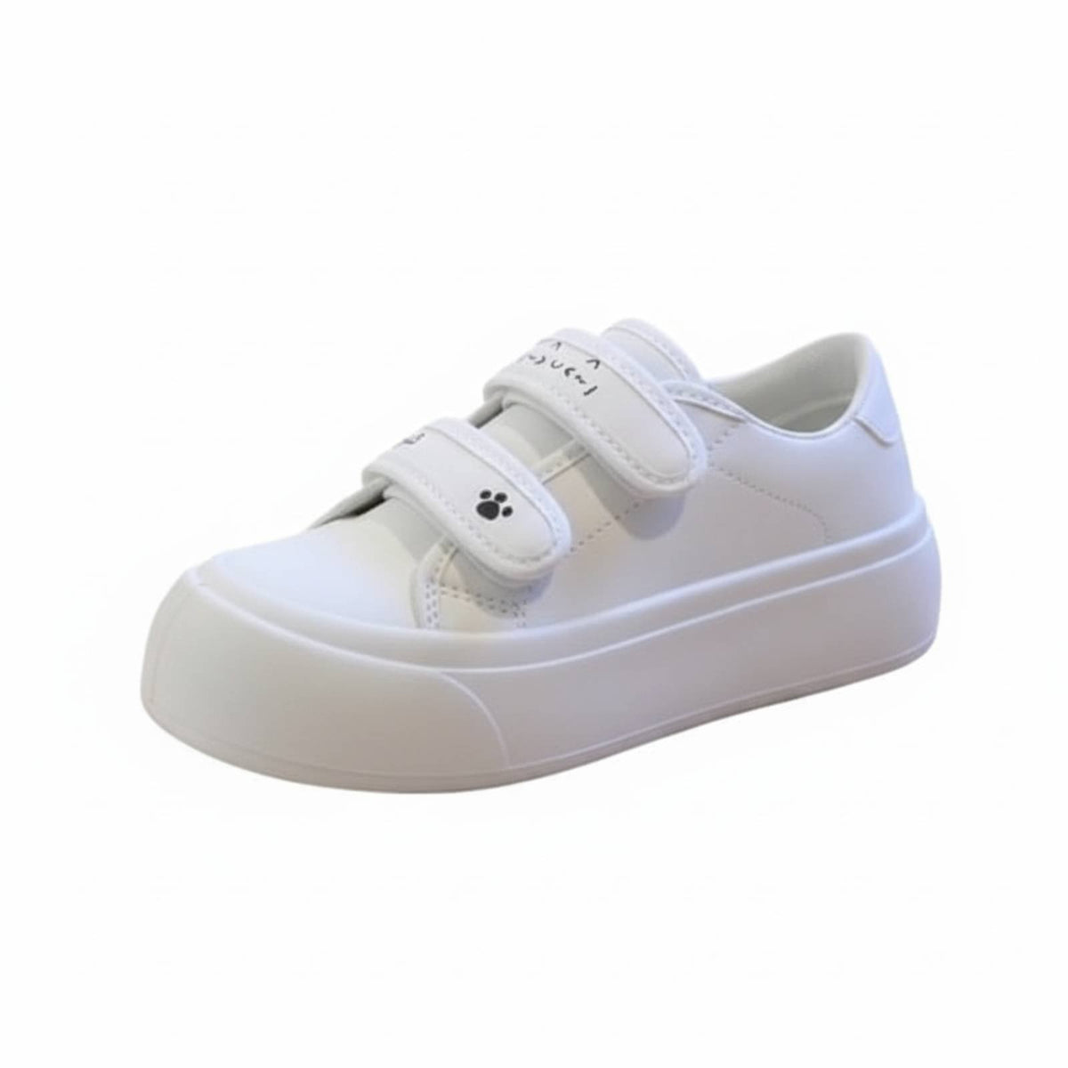 Platform Cream Sneakers, Women's Soft Sole, 2025 New Two-Way Cute Chunky Toe Board Shoes, Relaxed Design