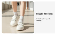 Platform Cream Sneakers, Women's Soft Sole, 2025 New Two-Way Cute Chunky Toe Board Shoes, Relaxed Design