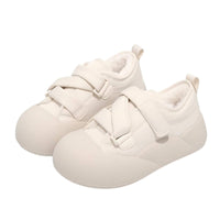 Bread Shoes, Plush Winter Boots, Thick Sole, Warm Girls' Shoes, Winter Casual Style