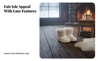 Chic Fleece Lined High Top Winter Boots, Women's Warm Thick Sole Shoes, Korean Style Lace-Up, Comfortable Winter Trend