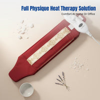 Electric Salt Heat Pack, Smart Control, Adjustable Waist & Abdomen Belt