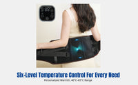 Graphene Heated Waist Belt, Wireless Pain Relief, Adjustable Temperature, LED Display, Women, Rechargeable