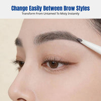 Eyebrow Definer, Double-Ended, Volumizing, Long-Lasting Smudge-Resistant, Twisted Brush for Dramatic Look, Multi-Color for Women