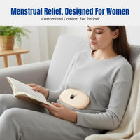 Graphene Heating Menstrual Belt, Adjustable Support, Vibration Massage, Women