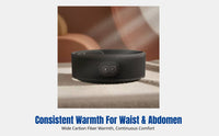 Graphene Heated Waist Belt, Far Infrared, Vibration Massage, Rechargeable
